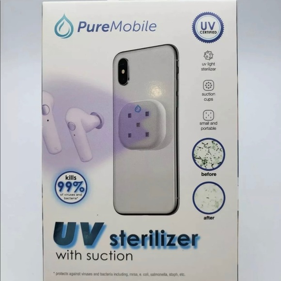 Pure Mobile UV Sterilizer With Suction For Phone - Picture 1 of 4